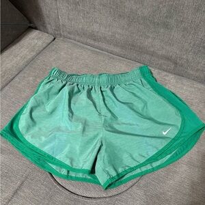 Nike Women's Green Athletic Shorts